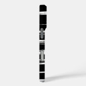 Coques Case-Mate iPhone Design artistique en noir et blanc (Verso / Droite)