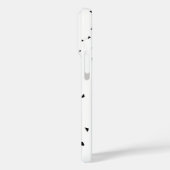 Coques Case-Mate iPhone Design artistique en noir et blanc (Verso / Gauche)