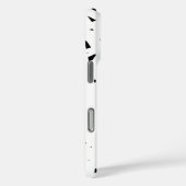 Coques Case-Mate iPhone Design artistique en noir et blanc (Verso / Droite)