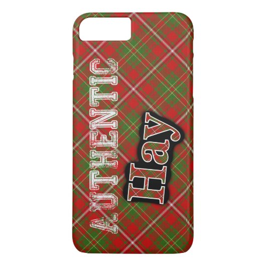 Coques Case-Mate iPhone Design authentique Clan Hay Scottish Tartan (Dos)