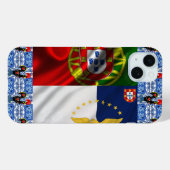 Coques Case-Mate iPhone Design azoréen (Verso (horizontal))