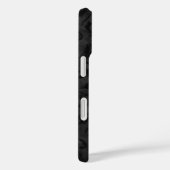 Coques Case-Mate iPhone Design Brocade noir riche (Verso / Droite)