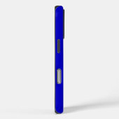 Coques Case-Mate iPhone Design chic en bleu et noir (Verso / Droite)