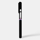 Coques Case-Mate iPhone Design chic sur Arrière - plan noir (Verso / Gauche)