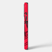 Coques Case-Mate iPhone Design chic sur rouge (Verso / Gauche)