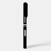 Coques Case-Mate iPhone Design cool en noir et blanc (Verso / Droite)