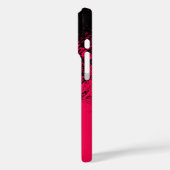 Coques Case-Mate iPhone Design cool en noir et rouge (Verso / Gauche)