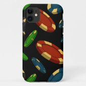 Coques Case-Mate iPhone Design d'art 3D Chips Casino moderne (Dos)