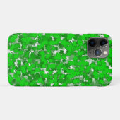 Coques Case-Mate iPhone Design d'art Abstrait Foliage vert (Dos (Horizontal))