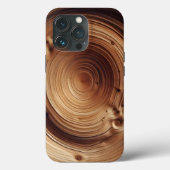 Coques Case-Mate iPhone Design d'art en bois Abstrait (Verso)