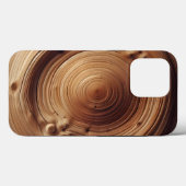 Coques Case-Mate iPhone Design d'art en bois Abstrait (Verso (horizontal))