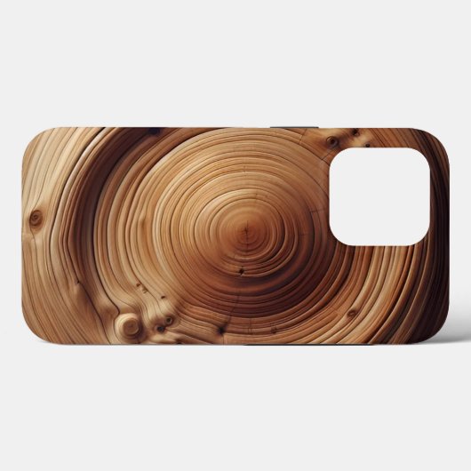 Coques Case-Mate iPhone Design d'art en bois Abstrait (Verso (horizontal))