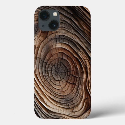 Coques Case-Mate iPhone Design d'art en bois Abstrait (Verso)