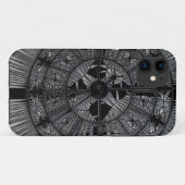 Coques Case-Mate iPhone Design d'art noir (Dos (Horizontal))
