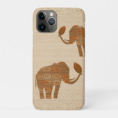 Coques Case-Mate iPhone Design d'art tribal des éléphants (Dos)