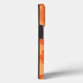 Coques Case-Mate iPhone Design d'automne avec feuilles d'érable et effet b (Verso / Droite)