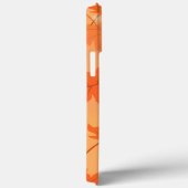 Coques Case-Mate iPhone Design d'automne avec feuilles d'érable et effet b (Verso / Droite)