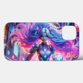 Coques Case-Mate iPhone Design de fille mignonne (Verso (horizontal))