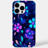 COQUES Case-Mate iPhone DESIGN DE FLEURS BLEUES PROFONDES (Verso)