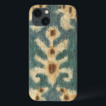 iPhone 13 Case Design de l'usine décorative d'Ikat Fabric par Cha<br><div class="desc">An abstract pattern made by Chariklia Zarris, it features a design known as ikat. This particular form of wetuurutilizes resist dyeing, which keeps the dye from penetrating all of the fabric. This creates interesting patterns on a fabric that look amazing on your wall!</div>