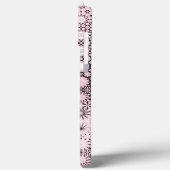 Coques Case-Mate iPhone Design de métamorphose rose (Verso / Gauche)