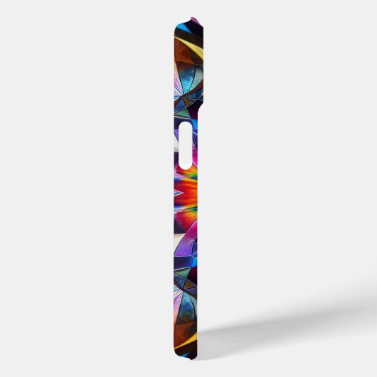 Coques Case-Mate iPhone Design de Neon Kaleidoscope (Verso / Droite)