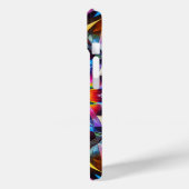Coques Case-Mate iPhone Design de Neon Kaleidoscope (Verso / Gauche)