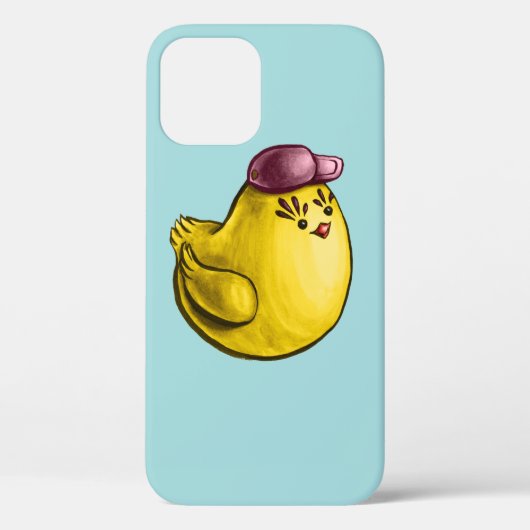 Coques Case-Mate iPhone Design de poulet mignon - Drôle Jaune Chick Pâques (Verso)
