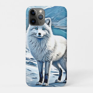 Case-Mate iPhone Case Design de scène de Fox bleu