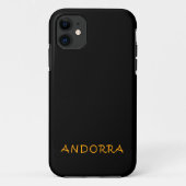 Coques Case-Mate iPhone Design de texte en Andorre (Dos)