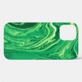 Coques Case-Mate iPhone Design de Textile Mixte Créatif Vert Lumineux. Gru (Verso (horizontal))