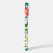 Coques Case-Mate iPhone Design des fleurs (Verso / Droite)