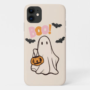 Case-Mate iPhone Case design d'halloween fantôme rose et orange
