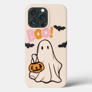 Case-Mate iPhone Case design d'halloween fantôme rose et orange