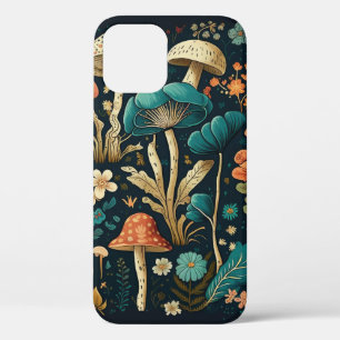 Case-Mate iPhone Case Design d'illustration de champignons et de fleurs