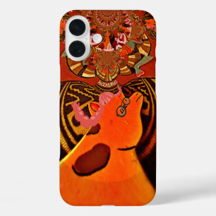 Coques iPhone 16 Plus Design d'image de Just Funny Giraffe
