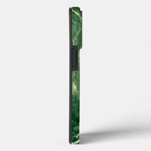Coques Case-Mate iPhone Design élégant abstrait vague verte motif marbre (Verso / Droite)