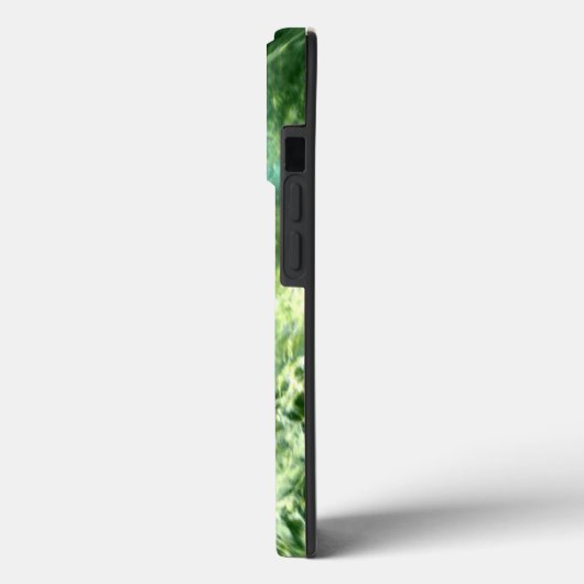 Coques Case-Mate iPhone Design élégant abstrait vague verte motif marbre (Verso / Gauche)