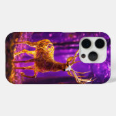 Coques Case-Mate iPhone "Design élégant de cerfs (Verso (horizontal))