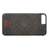 Coques Case-Mate iPhone Design élégant de Mandala (Dos (Horizontal))