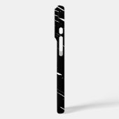 Coques Case-Mate iPhone Design élégant en noir et blanc (Verso / Gauche)