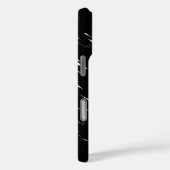 Coques Case-Mate iPhone Design élégant en noir et blanc (Verso / Droite)