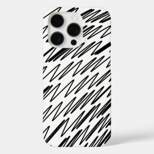 Coques iPhone 16 Pro Design élégant en noir et blanc