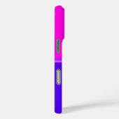 Coques Case-Mate iPhone Design élégant en rose chaud et violet (Verso / Droite)