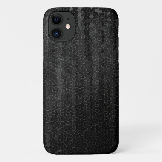 Coques Case-Mate iPhone Design élégant noir et gris (Dos)