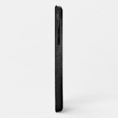 Coques Case-Mate iPhone Design élégant noir et gris (Dos/Gauche)