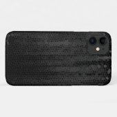 Coques Case-Mate iPhone Design élégant noir et gris (Dos (Horizontal))