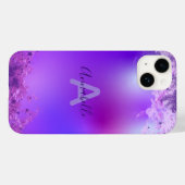 Coques Case-Mate iPhone Design élégant Violet violet violet violet moderne (Verso (horizontal))