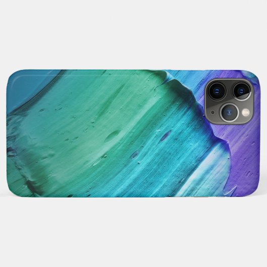 Coques Case-Mate iPhone Design en marbre bleu (Dos (Horizontal))