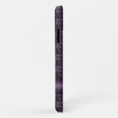 Coques Case-Mate iPhone Design en pierre violette (Dos/Droite)